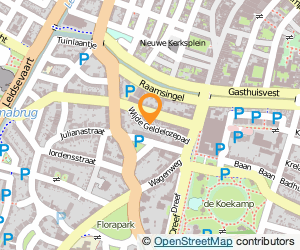 Bekijk kaart van Praktijk Franske Post  in Haarlem
