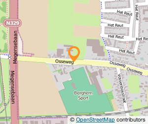 Bekijk kaart van Sportcentrum in Berghem