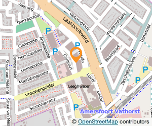 Bekijk kaart van Eurotak Cadeaushop  in Amersfoort