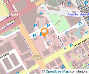 Bekijk kaart van DAS Nederlandse Rechtsbijstand Verzekeringmaatschappij N.V. in Amsterdam Zuidoost