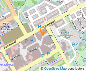Bekijk kaart van Rabobank in Amsterdam Zuidoost