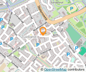 Bekijk kaart van Euronics Radio Trijselaar in Zuidland