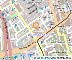 Bekijk kaart van Bureau in Delft