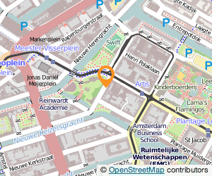 Bekijk kaart van Pension 'Hortus'  in Amsterdam