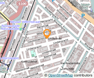 Bekijk kaart van Dierenkliniek De Jordaan  in Amsterdam