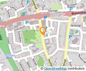 Bekijk kaart van Duinkerken t.h.o.d.n. Pet's Place in Borger