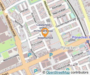 Bekijk kaart van Josephschool, R.K. basisschool  in Pijnacker