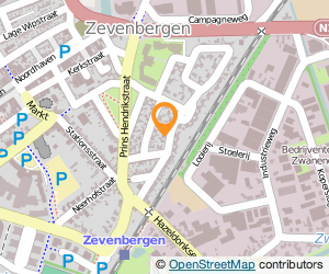 Bekijk kaart van Handelsonderneming en Evenementenburo BiCo in Zevenbergen