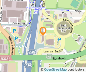 Bekijk kaart van V.O.F. Verkeers Management Centrale Rhoon in Dordrecht