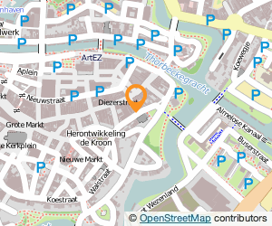 Bekijk kaart van 't Knopenwinkeltje  in Zwolle
