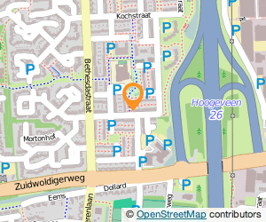 Bekijk kaart van Industrie en Handelsonderneming 'Cleanex' in Hoogeveen