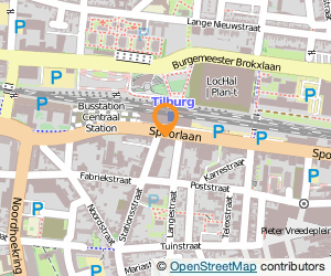 Bekijk kaart van ING Bank in Tilburg