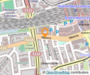 Bekijk kaart van Garage Weena  in Rotterdam