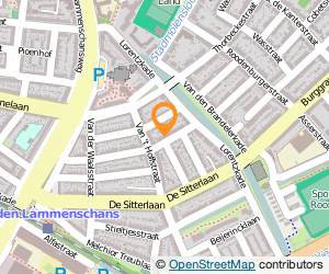 Bekijk kaart van Slamtennis  in Leiden