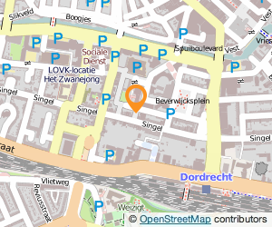 Bekijk kaart van Modevakschool Spuiweg  in Dordrecht