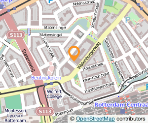 Bekijk kaart van Unie Noord - locatie Max Kolbe  in Rotterdam