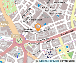 Bekijk kaart van Salon De Spiegel en Welzijn  in Nijmegen