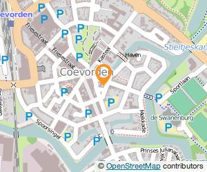 Bekijk kaart van Hotel-Cafe-Restaurant Marktzicht in Coevorden