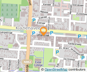 Bekijk kaart van Primera in Klazienaveen