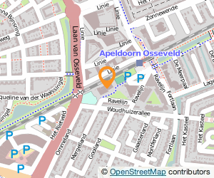 Bekijk kaart van Kath. Basissch. De Zonnewende, locatie Ravelijn in Apeldoorn