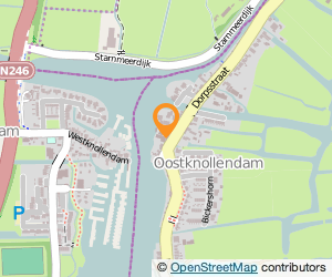 Bekijk kaart van Scheepswerf Zwart  in Oostknollendam