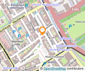 Bekijk kaart van Restaurant Logisch in Den Haag