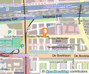 Bekijk kaart van Cosmo Hairstyling Zuid-as in Amsterdam