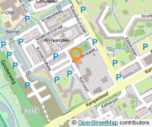 Bekijk kaart van Altra College in Amsterdam Zuidoost