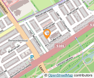Bekijk kaart van Tandarts D.A.H. van den Broek  in Den Haag