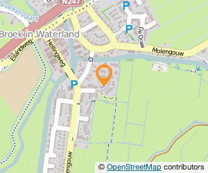 Bekijk kaart van Taxibedrijf W.J. van Dam  in Broek In Waterland