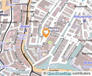 Bekijk kaart van Universiteit van in Amsterdam