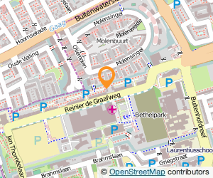 Bekijk kaart van Reinier de Graafw 206 Amb Wonen in Delft