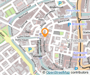 Bekijk kaart van Onderhoudsbedrijf Wesdorp  in Schiedam