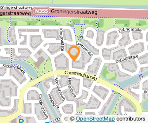 Bekijk kaart van Timmer- en Onderhoudsbedrijf Robert Batstra in Leeuwarden
