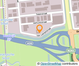 Bekijk kaart van Van Haren Hoofdkantoor in Waalwijk
