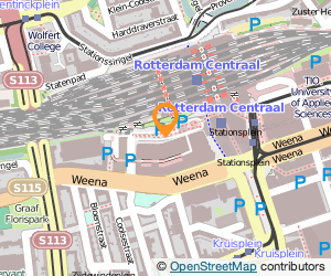 Bekijk kaart van Eurolines  in Rotterdam