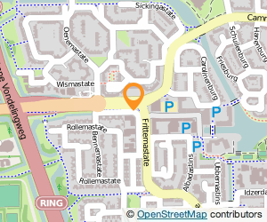 Bekijk kaart van Tandartsencentrum Camminghaburen in Leeuwarden