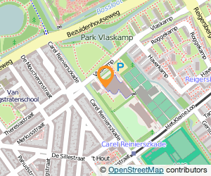 Bekijk kaart van Sportrestaurant Overbosch  in Den Haag