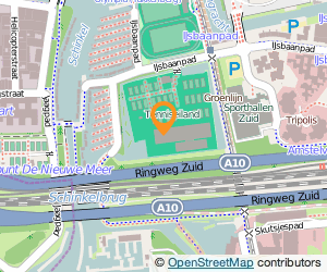 Bekijk kaart van Internationale Tennisclub in Amsterdam