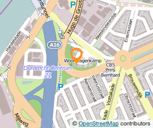 Bekijk kaart van BVS Handelsonderneming  in Dordrecht