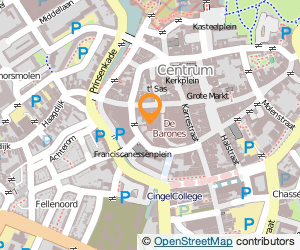 Bekijk kaart van Vereniging Centrum Promotie De Barones in Breda