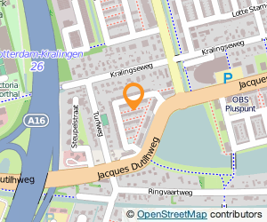 Bekijk kaart van Praktijk Sigrid Bentzon  in Rotterdam