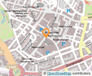 Bekijk kaart van H&M in Nijmegen