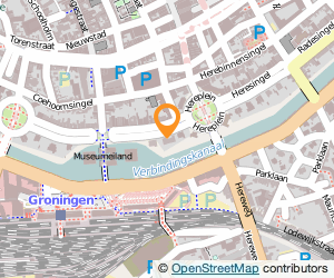 Bekijk kaart van J.A. van der Werff, Tandarts  in Groningen