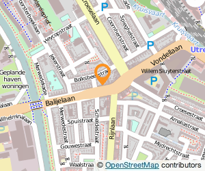 Bekijk kaart van Fysiotherapiepraktijk Balijelaan in Utrecht