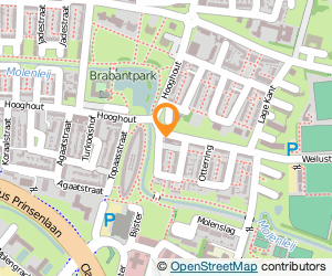 Bekijk kaart van Cafetaria Woodpecker in Breda