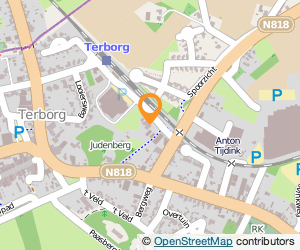Bekijk kaart van V.O.F. 'Spoorzicht'  in Terborg
