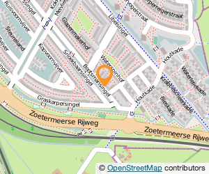 Bekijk kaart van Tegelzetbedrijf Bavelaar  in Den Haag