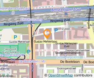 Bekijk kaart van Exploitatie Maatschappij 'Goldstar' Tennispark B.V. in Amsterdam