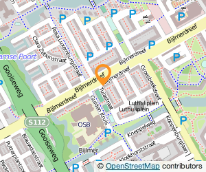Bekijk kaart van Adjiembaks en de Miranda advocaten in Amsterdam Zuidoost